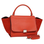 Celine Trapeze Bag Leather with Suede Medium - image 20