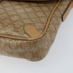 Celine Vintage Macadam Shoulder Bag Canvas and Leather - image 8