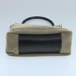 Gucci Vintage Bamboo Shoulder Bag Canvas - image 15