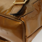 Gucci Vintage Bamboo Backpack Patent Mini - image 12