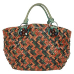 Miu Miu Chain Handle Bag Pleated Leather - image 13
