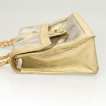 Chanel Classic Single Flap Bag Quilted Applique Vinyl Jumbo 30 x 20 x 10 - image 4