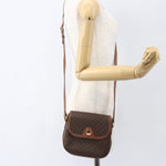 Celine Vintage Macadam Shoulder Bag Canvas and Leather - image 13