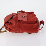 Gucci Vintage Bamboo Backpack Suede Medium - image 4