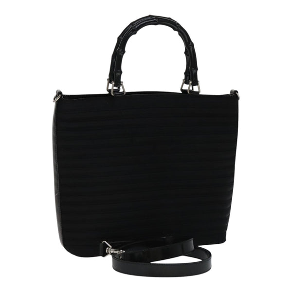 Gucci Vintage Bamboo Handle Bag Nylon - image 1