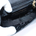 Salvatore Ferragamo Gancini Chain Shoulder bag Leather - image 5