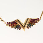 Louis Vuitton Essential V California Dreaming Bracelet Metal with Crystals - image 3