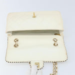 Chanel Vintage Punched Edge Classic Single Flap Bag Quilted Lambskin Medium - image 20