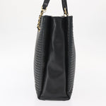 Bally Vintage Tote Bag Quilted Leather - image 3