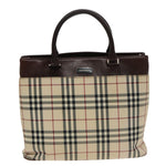 Burberry Nova Check Tote Canvas and Leather - image 1