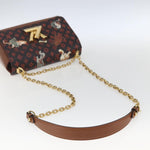 Louis Vuitton Twist Handbag Limited Edition Grace Coddington Catogram Canvas MM - image 8