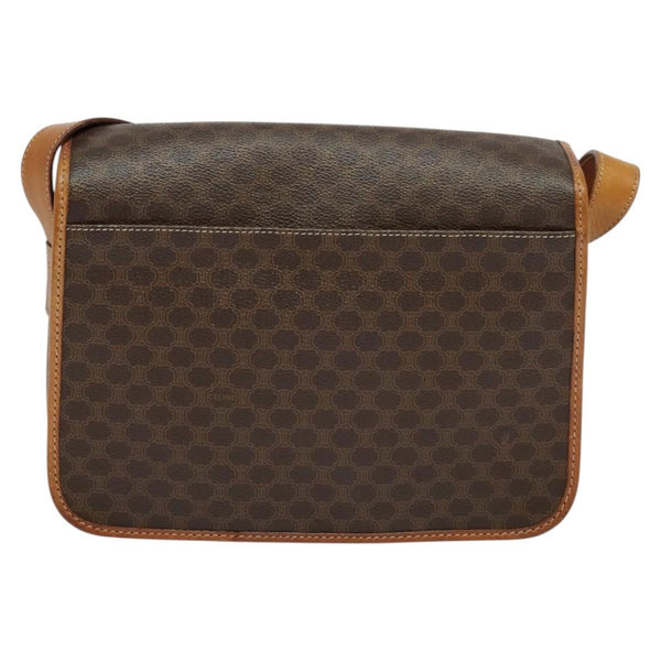 Celine Macadam Shoulder Bag PVC Leather