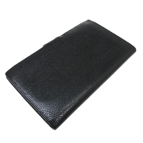 Chanel Timeless CC French Wallet Caviar Long