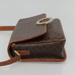 Celine Vintage Macadam Shoulder Bag Canvas and Leather - image 4