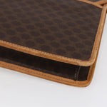 Celine Vintage Macadam Shoulder Bag Canvas and Leather - image 11