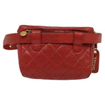 Chanel Vintage Zip Belt Bag Quilted Caviar Small - image 2