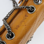 Chanel Chain Flap Bag Quilted Leather - image 16