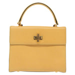 Celine Vintage Convertible Turnlock Top Handle Bag Leather Medium - image 19