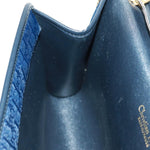 Christian Dior Vintage Chain Flap Shoulder Bag Diorissimo Canvas Medium - image 19