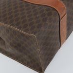 Celine Vintage Macadam Handbag Canvas and Leather - image 12