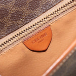 Celine Vintage Macadam Shoulder Bag Canvas and Leather - image 6