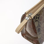 Salvatore Ferragamo Gancini Pouch Canvas - image 13