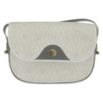Christian Dior Vintage Honeycomb Flap Crossbody Bag Canvas and Leather - image 1