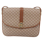 Celine Vintage Macadam Shoulder Bag Canvas and Leather - image 2