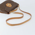 Celine Vintage Macadam Shoulder Bag Canvas and Leather - image 17