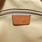 Celine Vintage Macadam Shoulder Bag Canvas and Leather - image 6