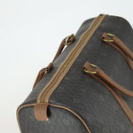Christian Dior Vintage Honeycomb Boston bag Canvas and Leather - image 14