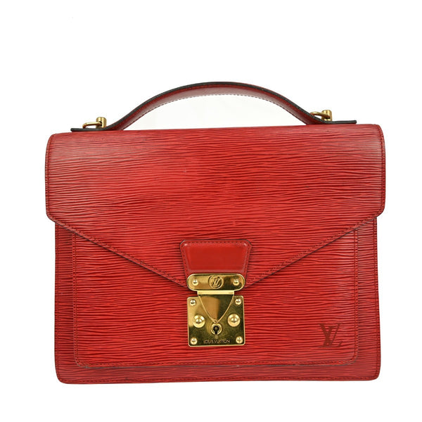 Louis Vuitton Monceau Handbag Epi Leather BB - image 1