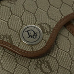 Christian Dior Vintage Honeycomb Shoulder Bag Canvas - image 19