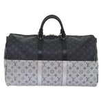 Louis Vuitton Keepall Bandouliere Bag Monogram Eclipse Split Canvas 50 - image 2