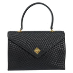 Bally Vintage Flap Handbag Quilted Leather - image 17