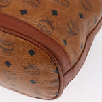 MCM Visetos Shoulder bag Canvas and Leather - image 12