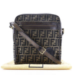 Fendi Logo Zucca Shoulder Bag Zucca - image 8