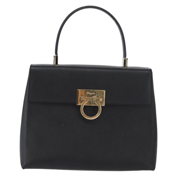 Salvatore Ferragamo Gancini handbag Leather - image 1