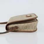 Christian Dior Vintage Honeycomb Flap Crossbody Bag Coated Canvas - image 4