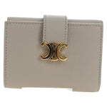 Celine Triomphe Trifold Wallet Leather Small - image 2
