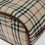 Burberry Nova Check Tote Canvas and Leather - image 16