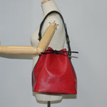 Louis Vuitton Bicolor Petit Noe Handbag Epi Leather - image 14