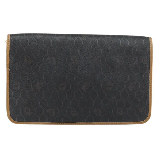 Christian Dior Vintage honeycomb clutch Canvas