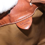 Celine Vintage Macadam Shoulder Bag Canvas and Leather - image 6