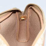 Christian Dior Vintage Honeycomb Shoulder Bag Canvas and Leather - image 19
