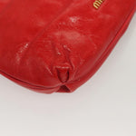 Miu Miu Zip Wristlet Pouch Leather - image 10