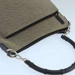 Gucci Vintage Bamboo Shoulder Bag Canvas - image 16