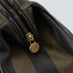 Fendi Vintage Pequin Boston Bag Coated Canvas Medium - image 12