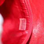 Chanel Camellia Rounded Clutch Satin and Leather - image 10