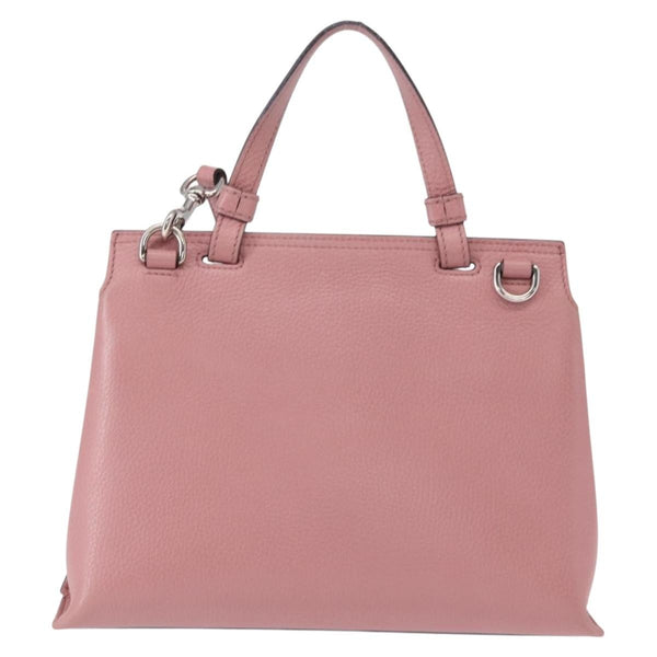 Gucci Bamboo Daily Top Handle Bag Leather Small